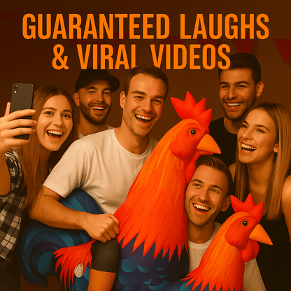 Giant Inflatable Chicken Costume  Adult &amp; Kids Sizes