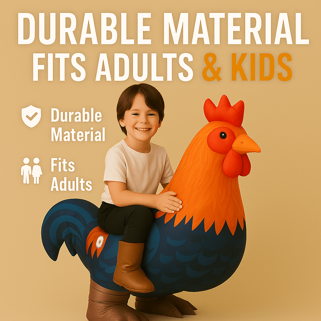 Giant Inflatable Chicken Costume  Adult &amp; Kids Sizes